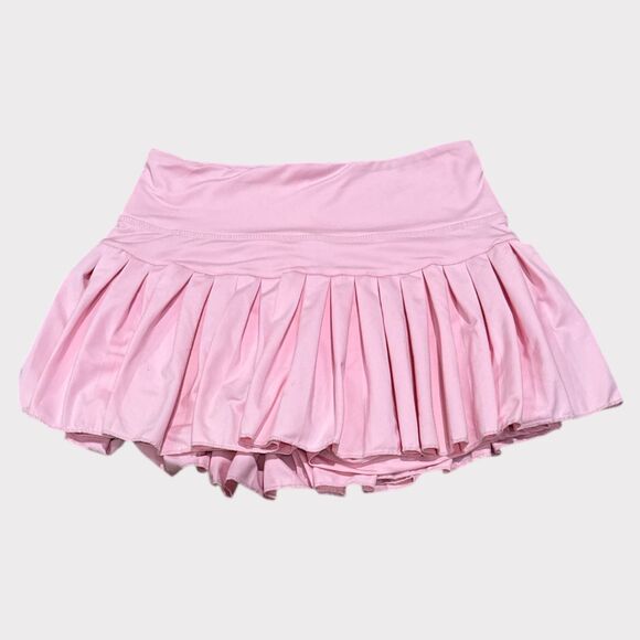 Gold Hinge Pleated Active Skort in Light Pink – Size Small - Picture 4 of 4